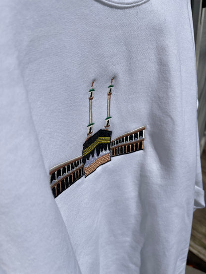 Al Kaaba Embroidered Crewneck